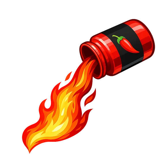 HotCraft — банка крафтового гострого соусу з полум'ям